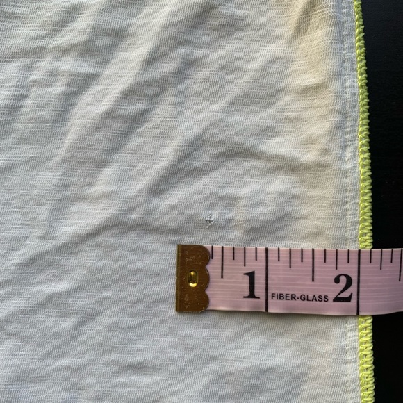 Lululemon Athletica Light Yellow Racerback Athletic Lightweight Tank Top size S - Picture 9 of 9